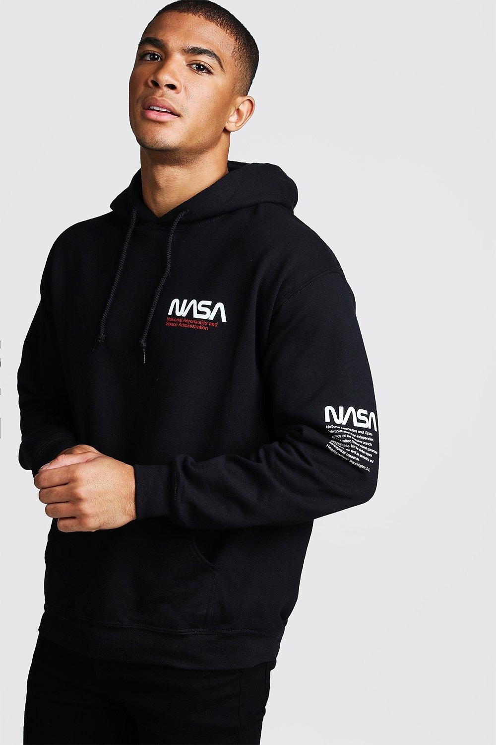 

Толстовка с лицензией наса Boohoo, черный