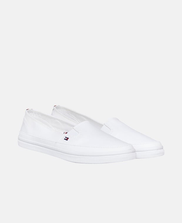 

Слипоны Tommy Hilfiger, белый