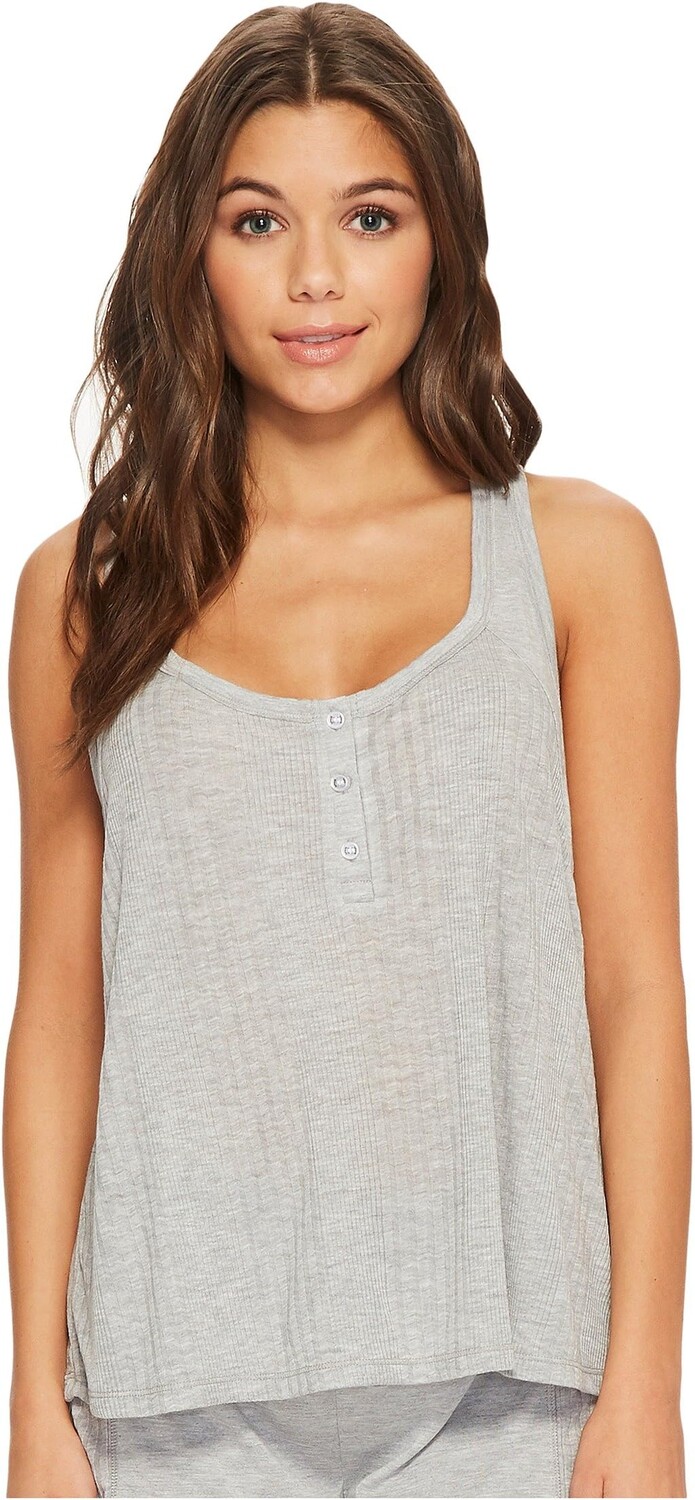 

Домашний топ Splendid Always Racerback PJ Tank Top, цвет Light Heather Gray