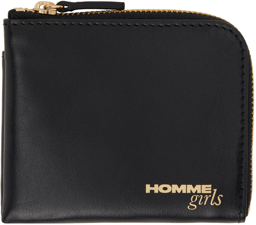 

Черный кошелек на молнии HommeGirls