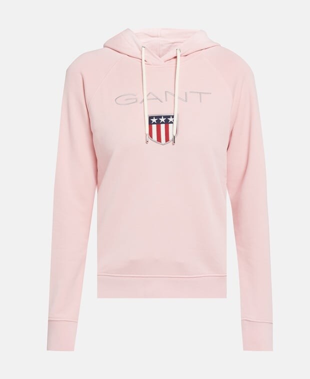 

Толстовка с капюшоном Gant, роза