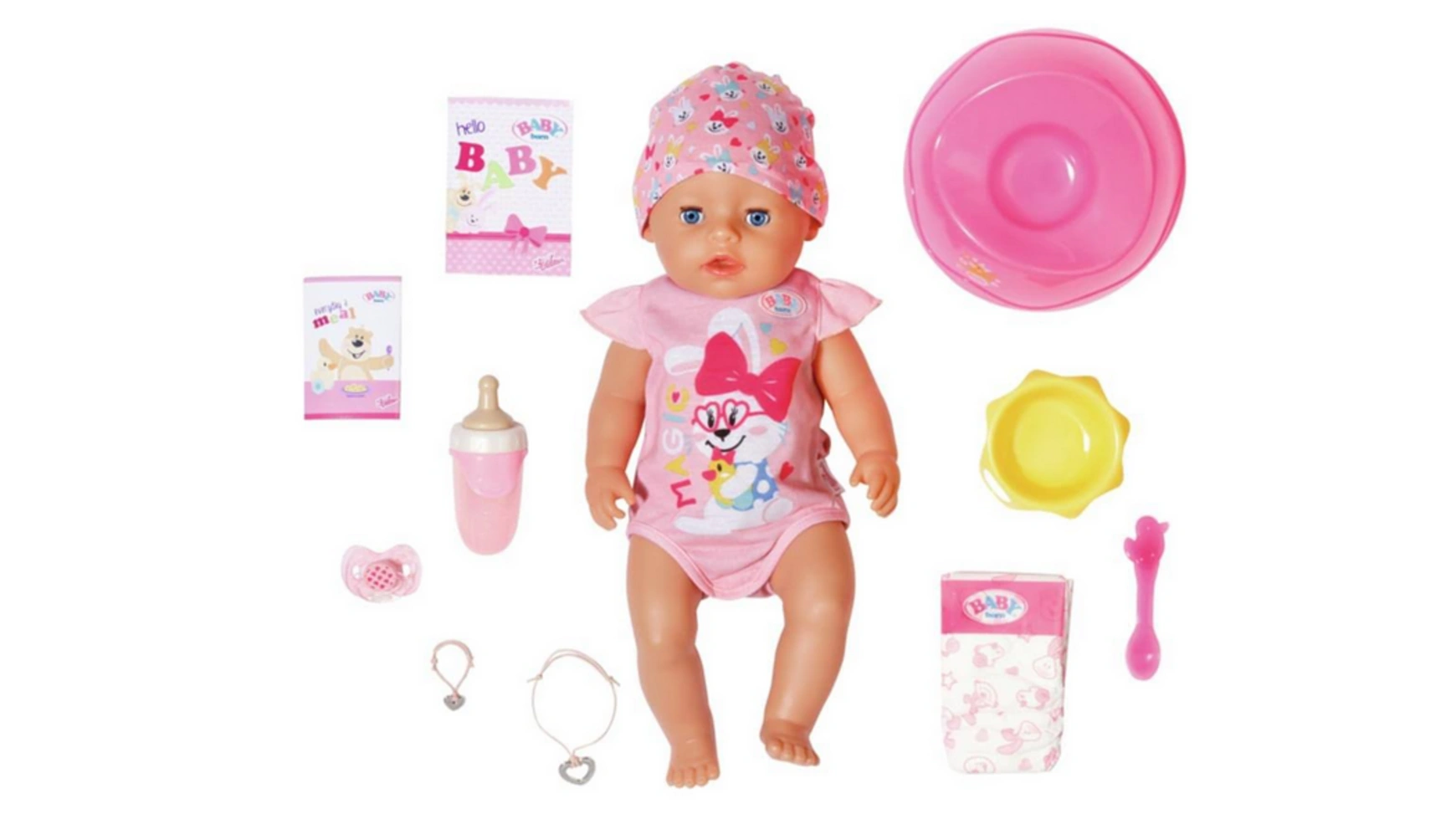 Zapf Creation Baby Born Magic Girl 43см интерактивная кукла zapf creation baby born сестричка 43см 833728 разноцветный