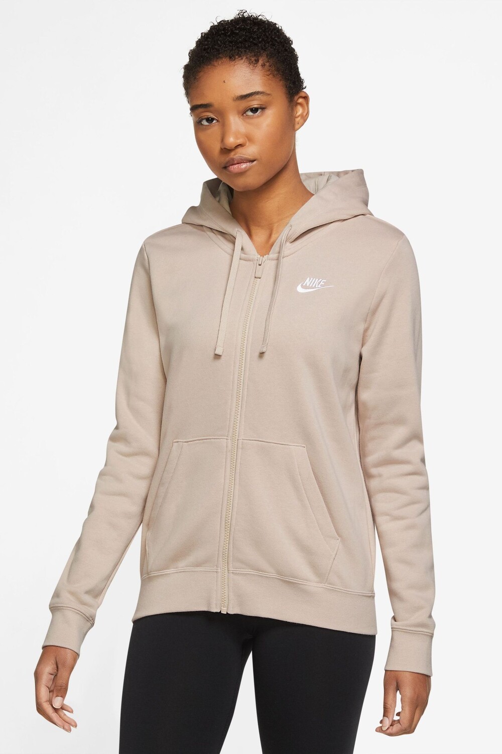 

Клубная толстовка на молнии Nike, бежевый