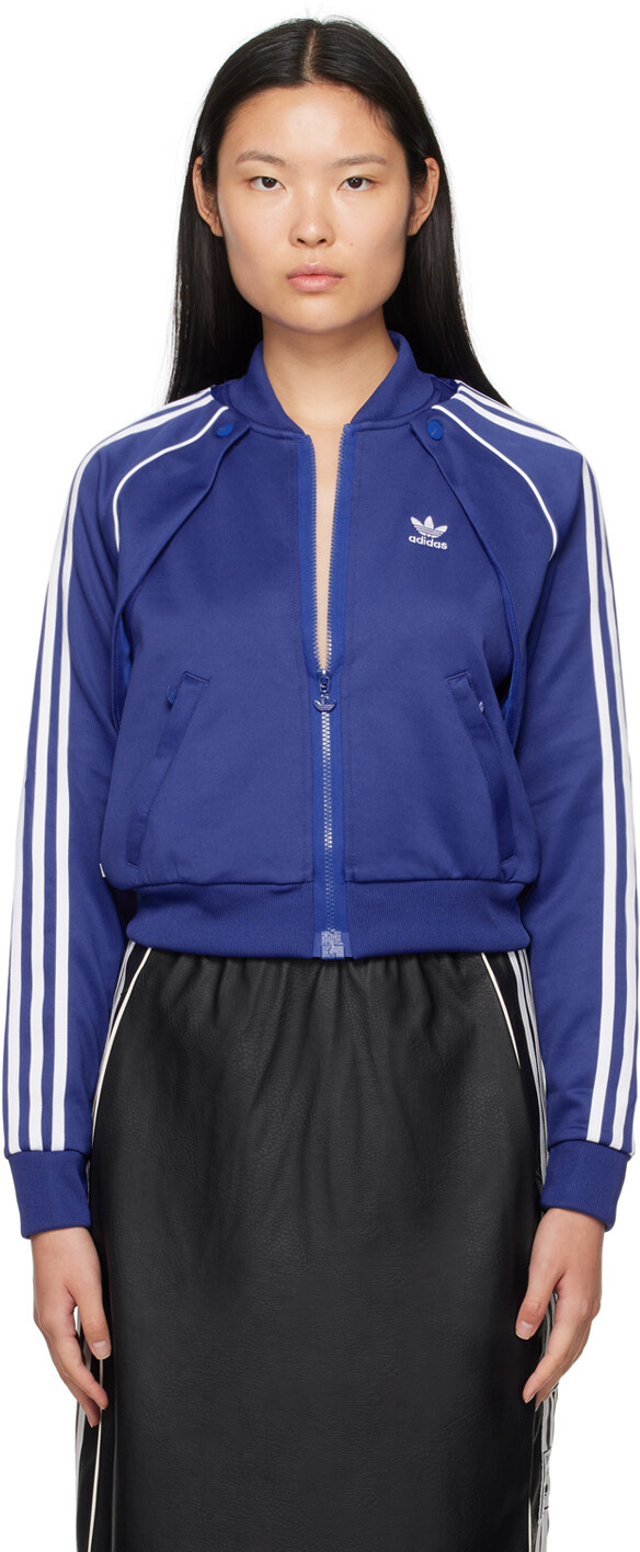 

Синяя спортивная куртка adidas Originals Always Original SST, Синий