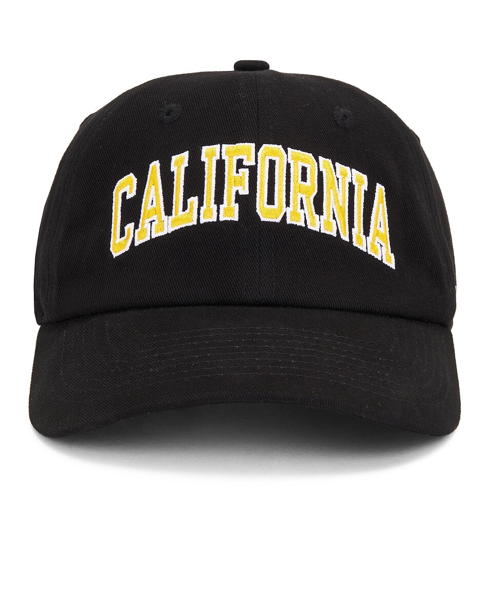 

Кепка мужская California Embroidered Hat Sporty & Rich, цвет Faded Black