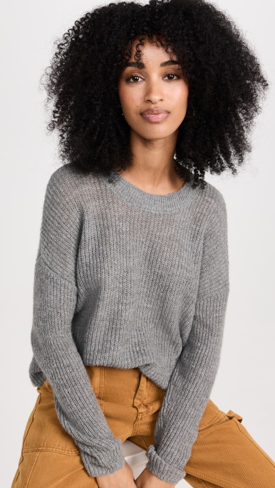 

Свитер Madewell Ribbed Crewneck