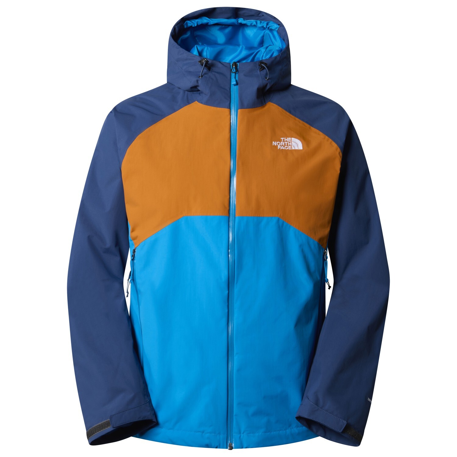 Жесткая куртка The North Face Stratos, цвет Skyline Blue/Desert Rust/Shady Blue