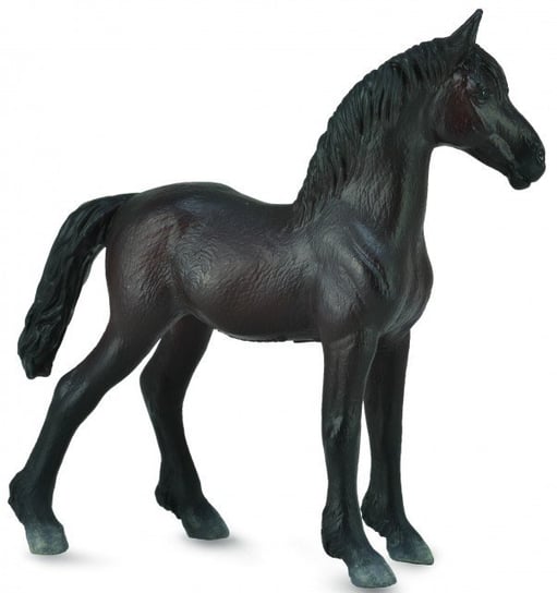 Collecta, Коллекционная статуэтка, Фризский жеребенок collecta коллекционная статуэтка домашнее животное перуанская лошадь жеребенок пасо каштан