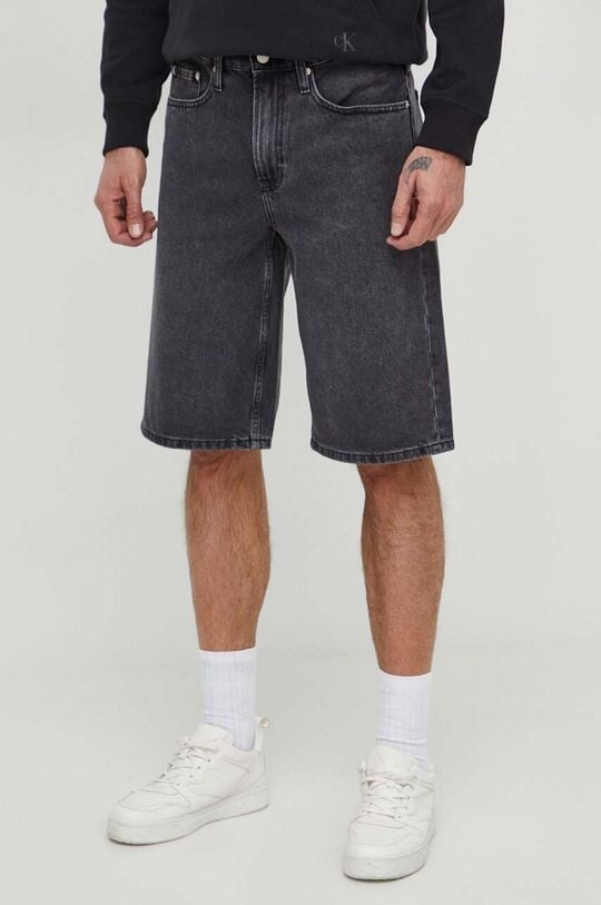 

Джинсовые шорты Calvin Klein Jeans, черный