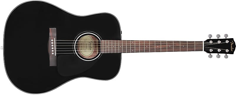 

Акустическая гитара Fender CD-60 BK Black Spruce Top Acoustic Dreadnought Guitar with Hardshell Case
