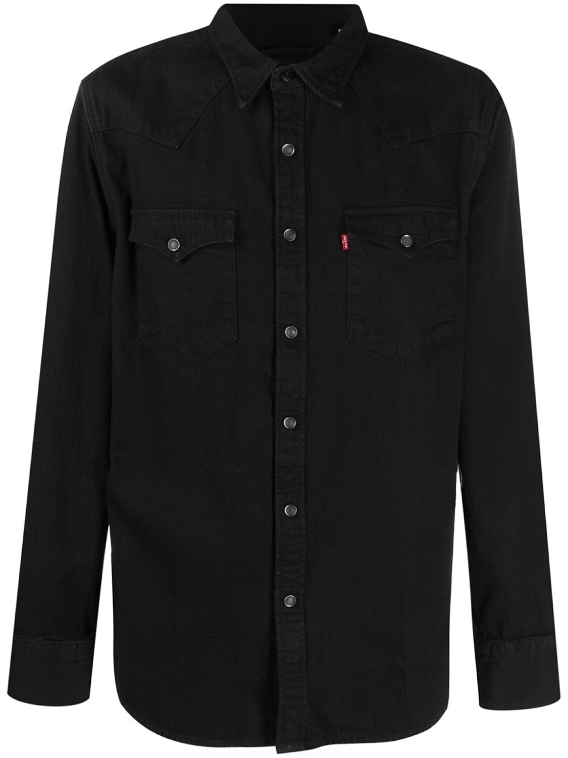 

Levi's джинсовая рубашка с карманами, черный