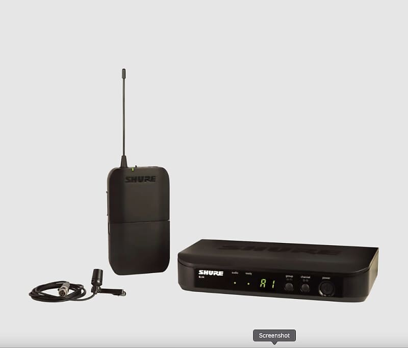 

Микрофон Shure BLX14 / CVL-H10
