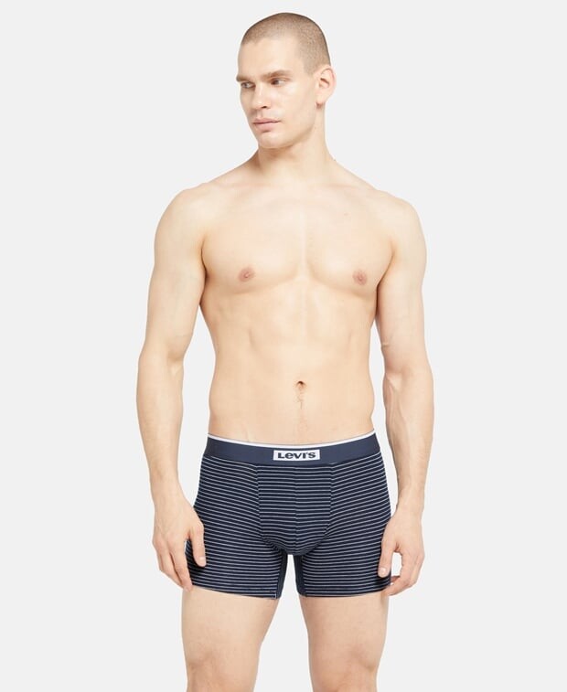 

Боксеры-шорты органик, 4 шт. Levi's, темно-синий