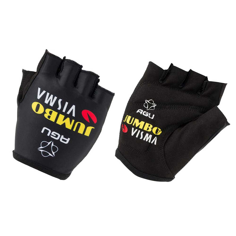 

Короткие перчатки AGU Team Jumbo-Visma Replica 2023 Short Gloves, черный