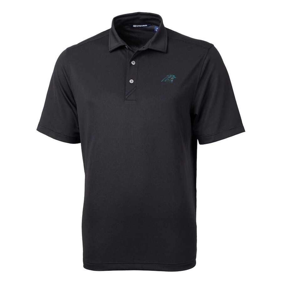 

Поло с коротким рукавом Cutter & Buck Carolina Panthers, черный