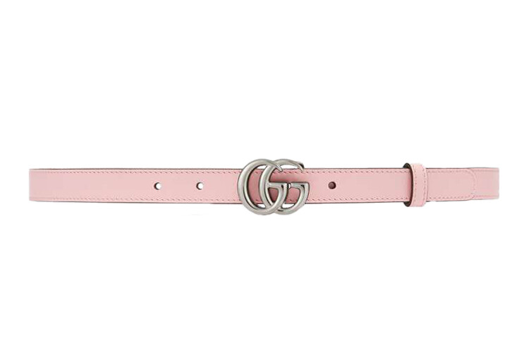 

GUCCI GG Кожаный ремень шириной 2см Розовый