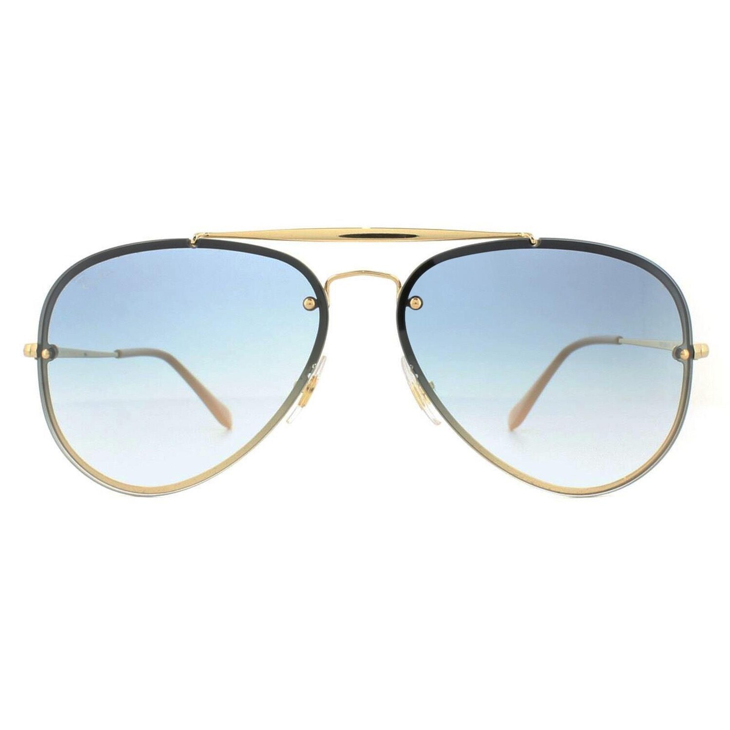 

Солнцезащитные очки Aviator Gold Light Blue с градиентом Blaze Aviator RB3584N Ray-Ban, золото