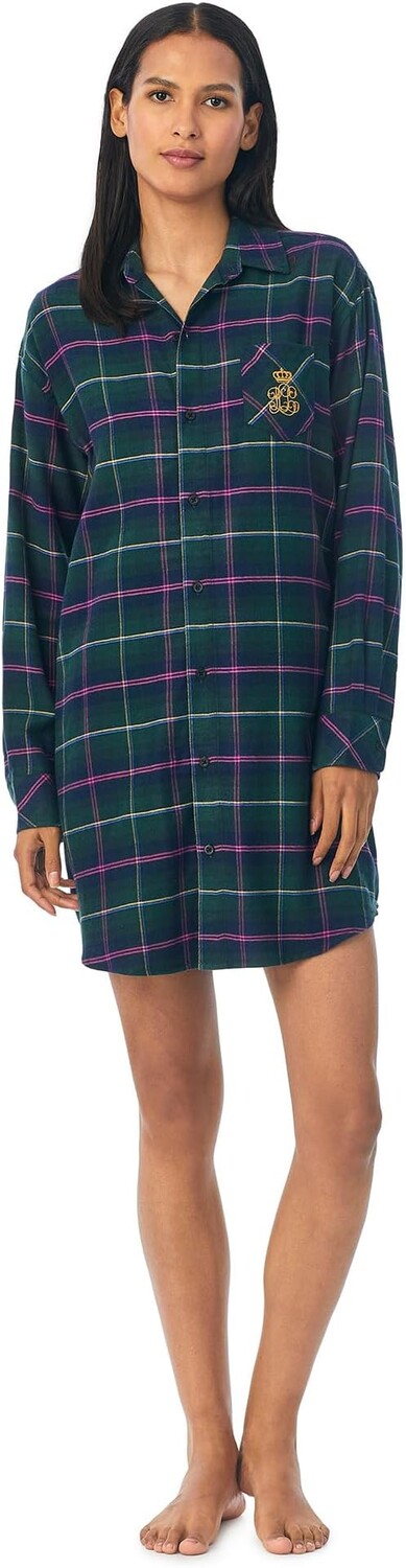 

Рубашка с длинным рукавом LAUREN Ralph Lauren, цвет Green Plaid