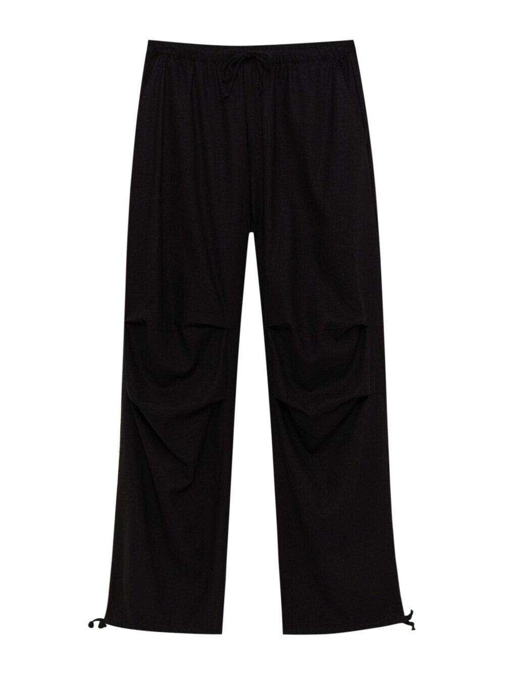 

Свободные брюки Pull&Bear, черный
