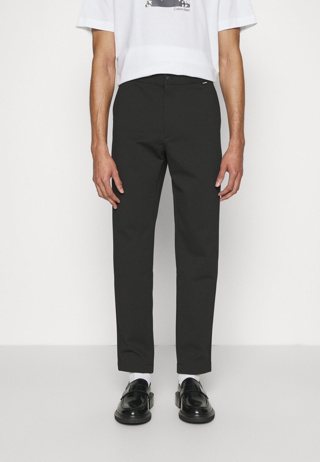 

Чиносы Comfort Knit Tapered Pant Calvin Klein, цвет ck black