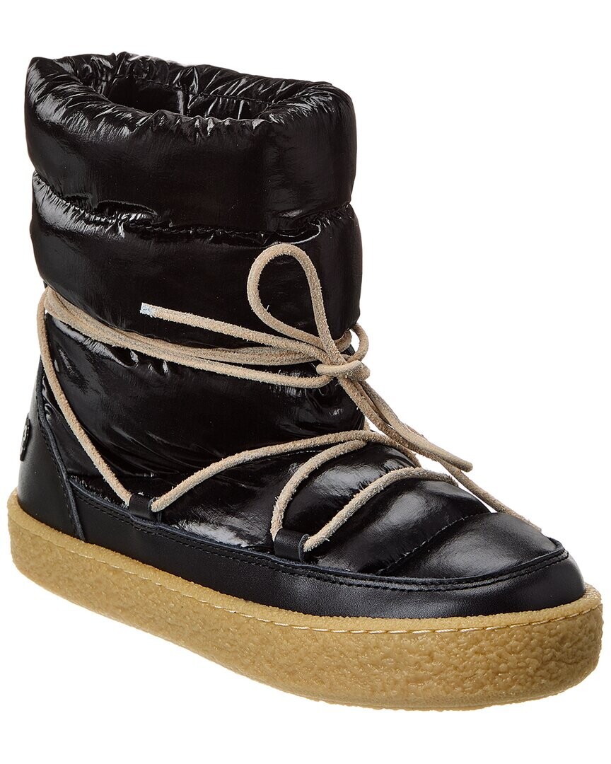 

Зимние ботинки Isabel Marant Zimlee из нейлона и кожи, черный