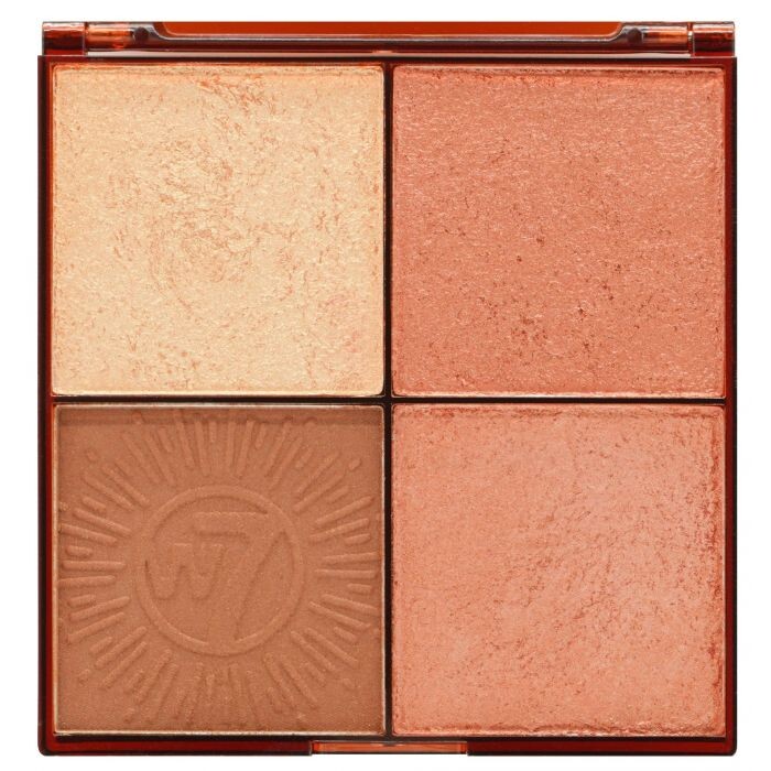 

Бронзер для лица Paleta Bronceador e Iluminadores Bronze Brilliance Bronze & Glow Palette W7, Medium Dark