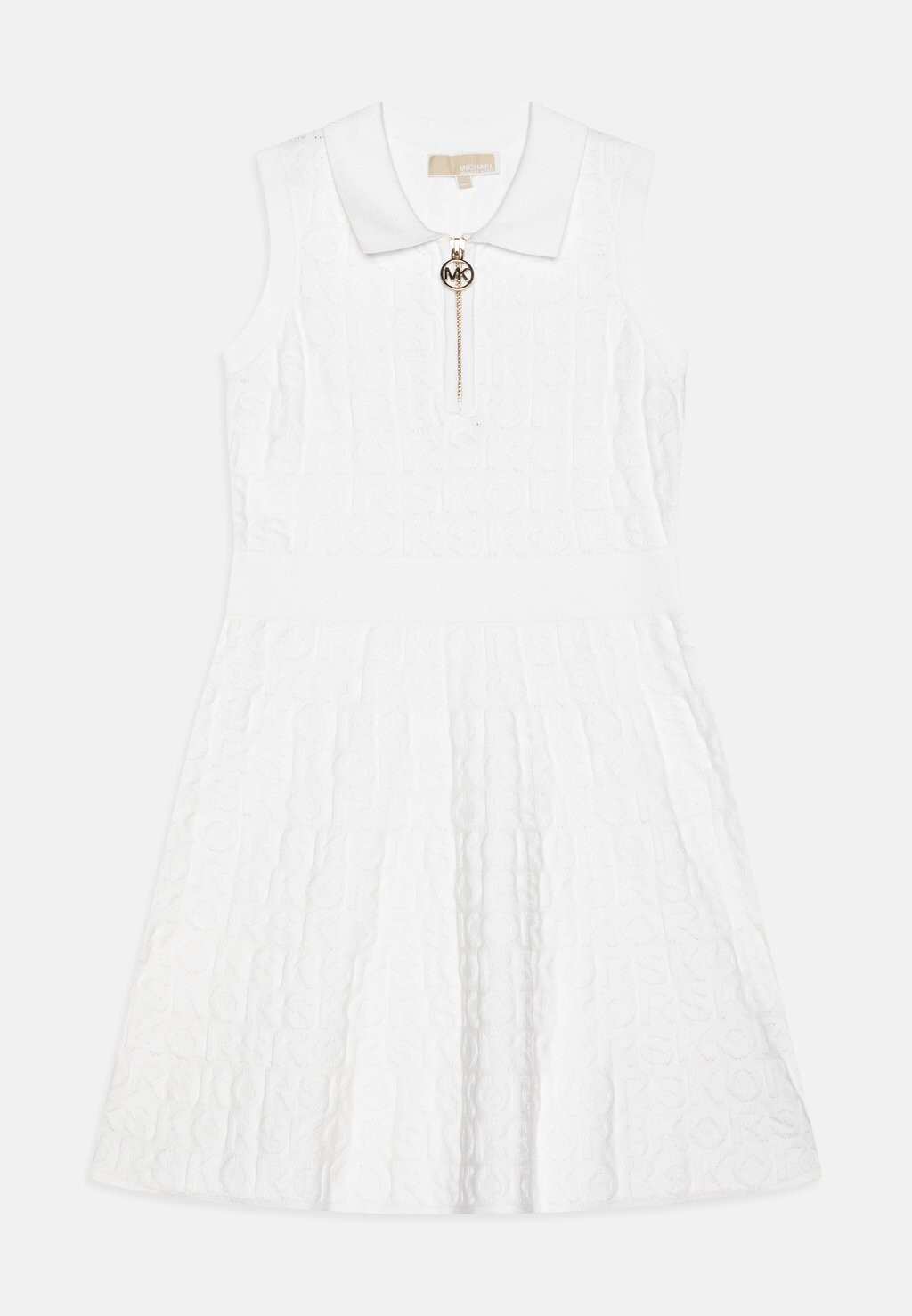 

Трикотажное платье Dress Michael Kors Kids, цвет off-white