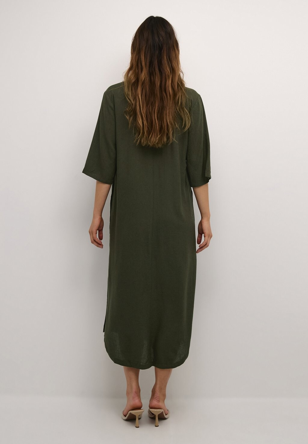 

Летнее платье Kamilia Kaftan Kaffe, зеленый