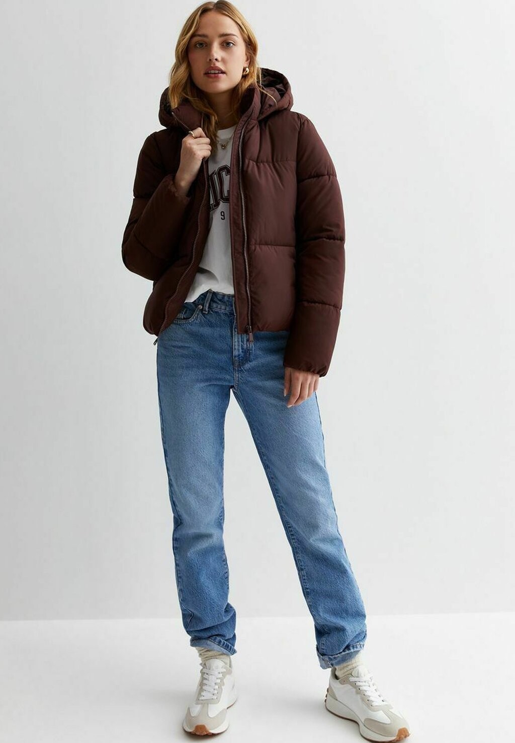 

Зимняя куртка New Look, цвет burgundy