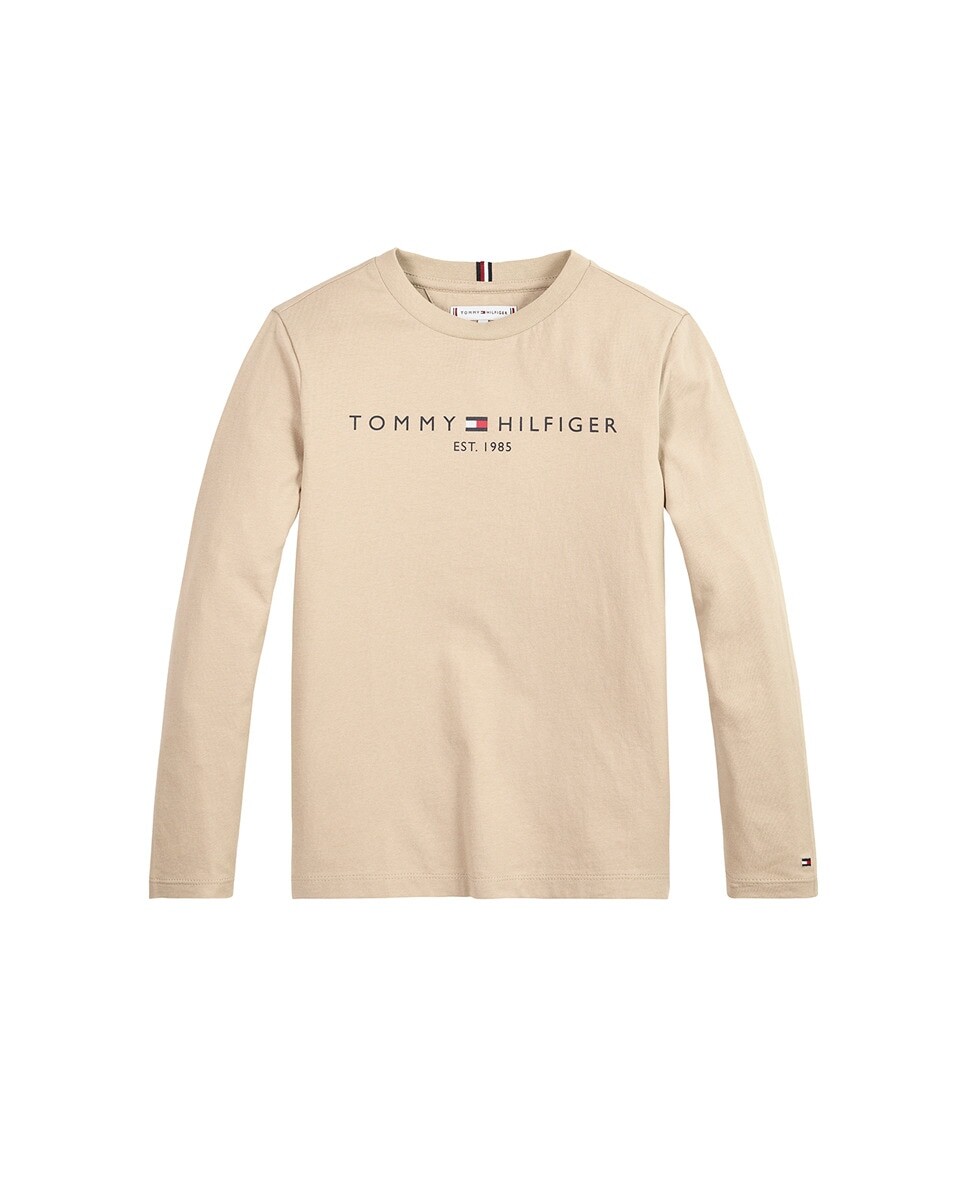 

Футболка для мальчика с круглым вырезом и длинными рукавами Tommy Hilfiger