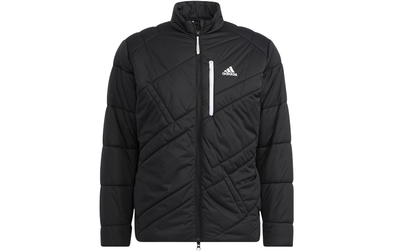 

Стеганая куртка мужская черная Adidas, черный
