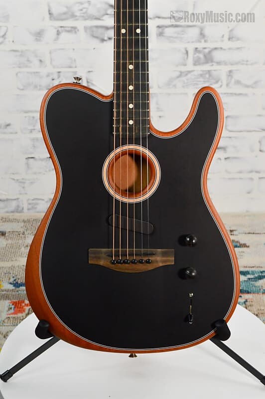 

Акустическая гитара Fender American Acoustasonic Telecaster Acoustic Electric Guitar Black