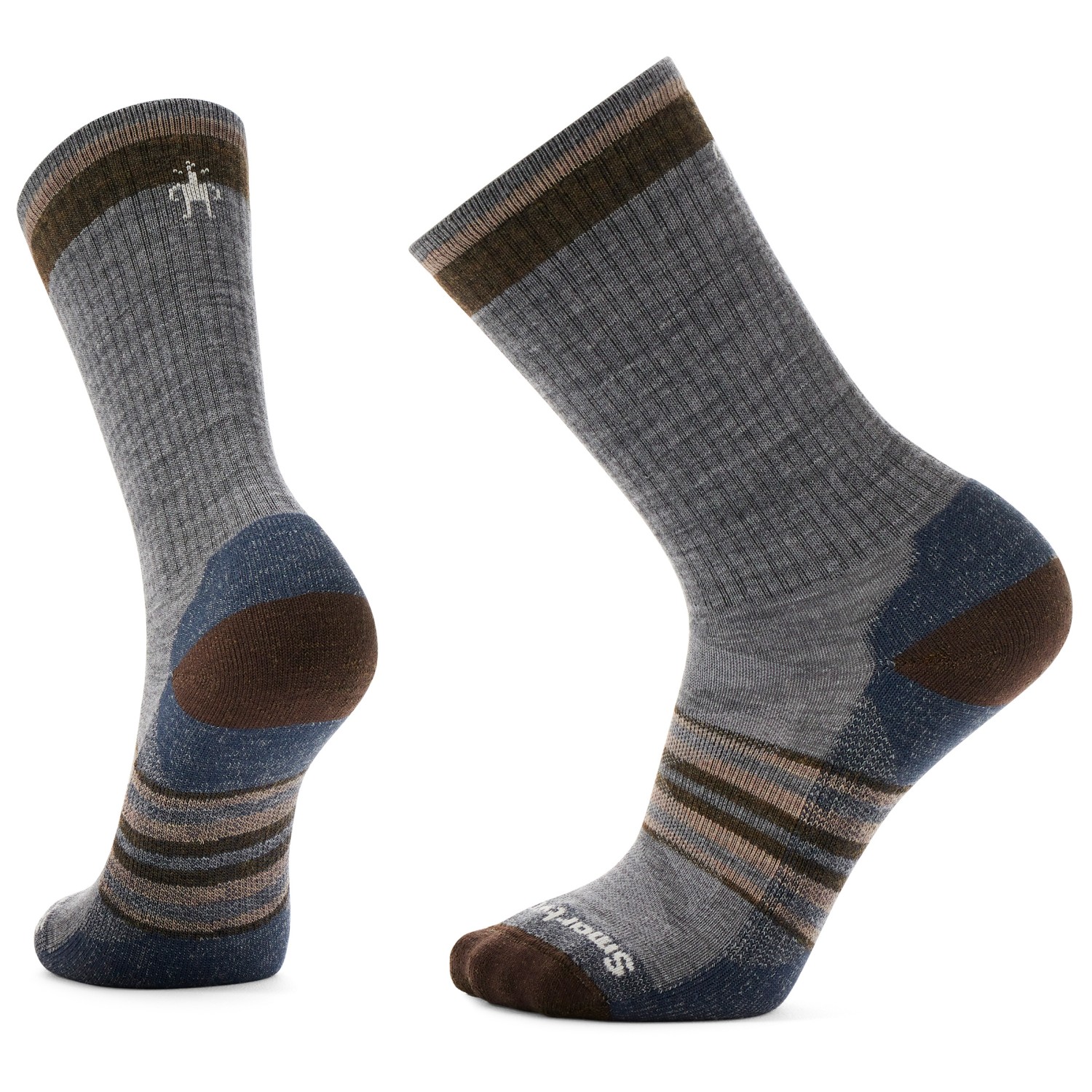 цена Походные носки Smartwool Outdoor Light Cushion Crew Socks, цвет Medium Gray