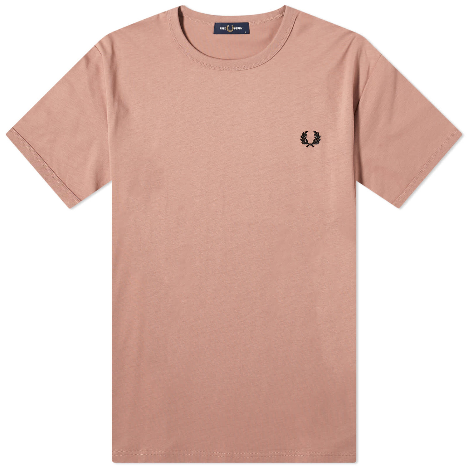 Футболка Fred Perry Ringer, цвет Dark Pink футболка fred perry ringer tee