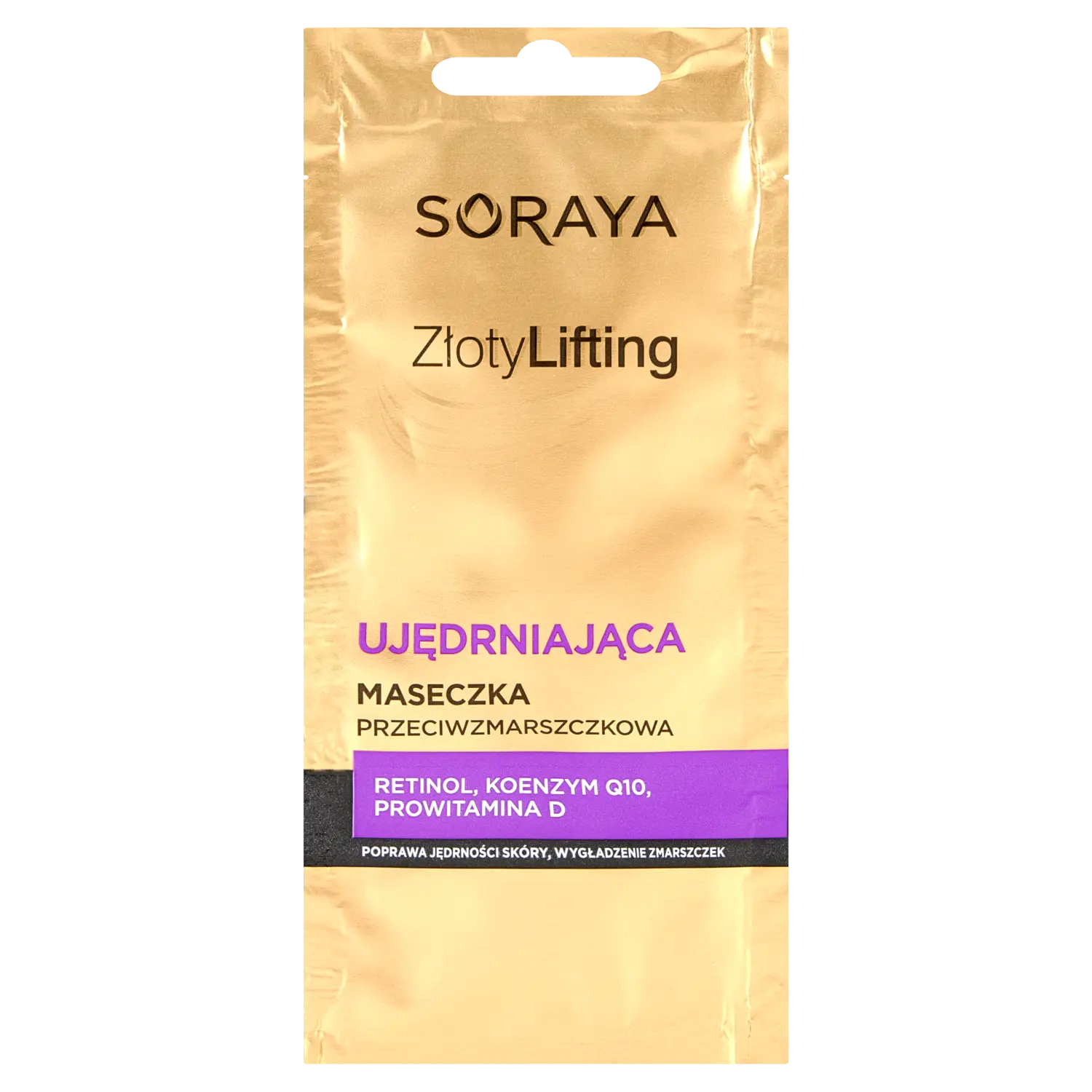 

Укрепляющая маска для лица от морщин Soraya Złoty Lifting, 8 мл
