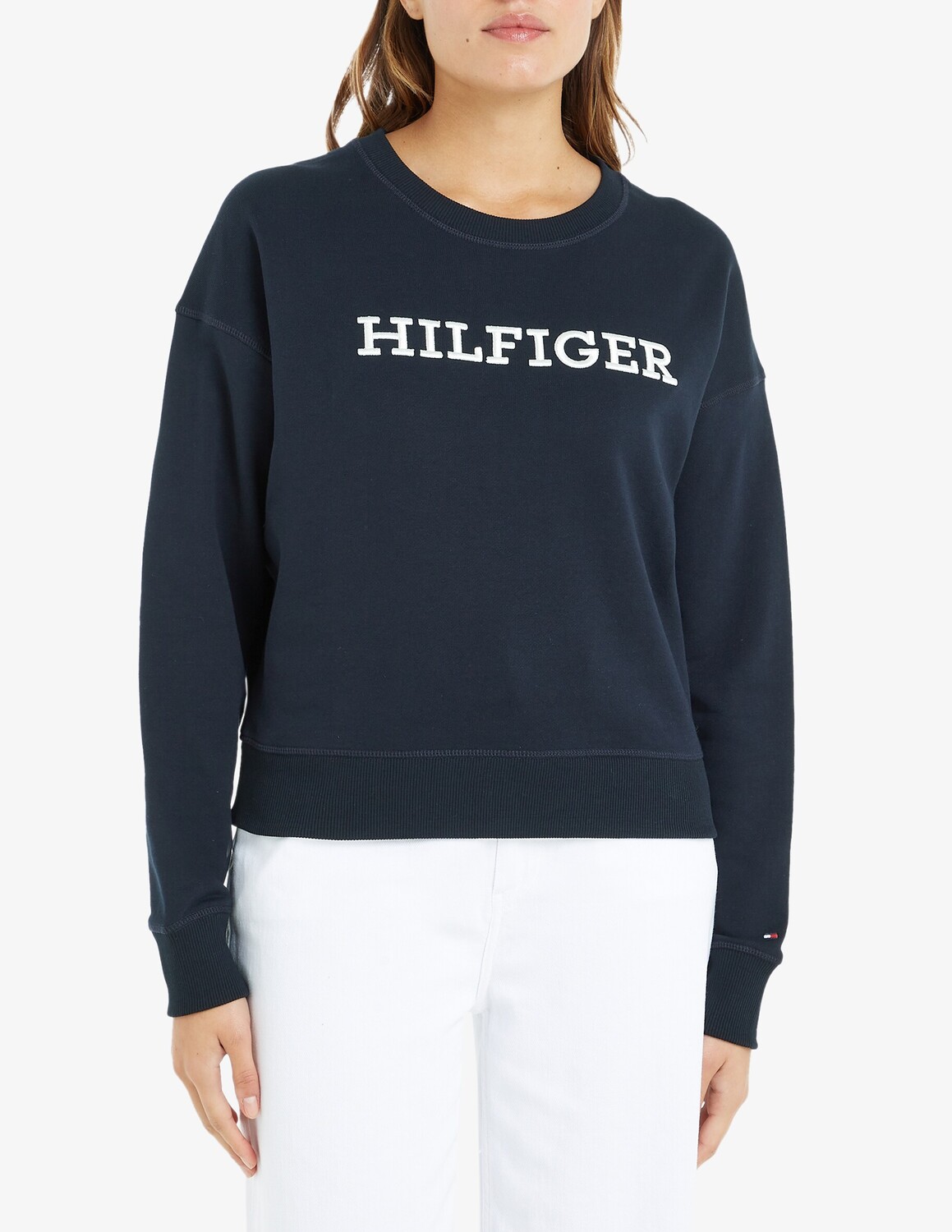

Хлопковая толстовка Tommy Hilfiger, синий