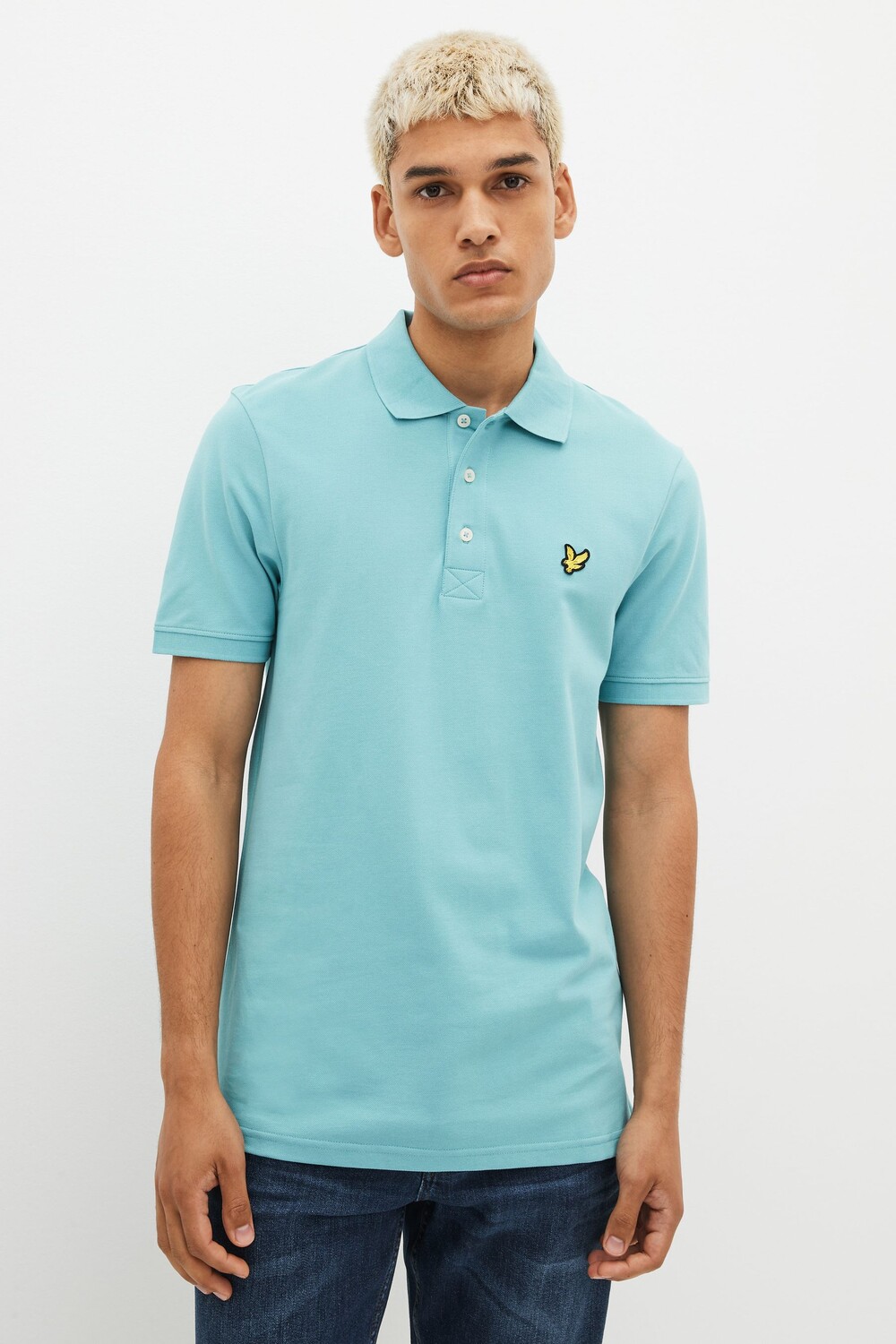 

Рубашка поло больших размеров Lyle & Scott, синий