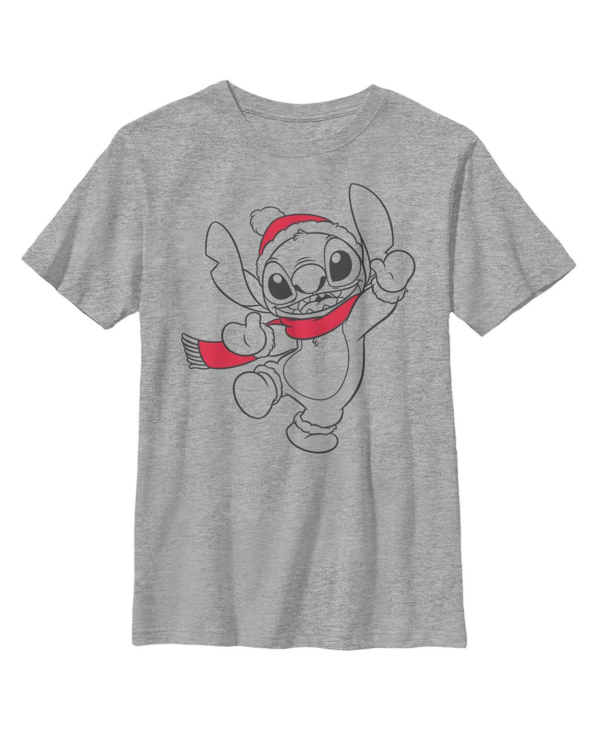 

Детская футболка Lilo & Stitch Santa Hats and Smiles для мальчиков Disney