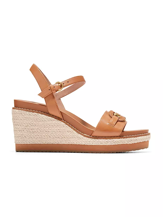 

Босоножки на танкетке Cloudfeel Espadrille 75MM Cole Haan, цвет pecan