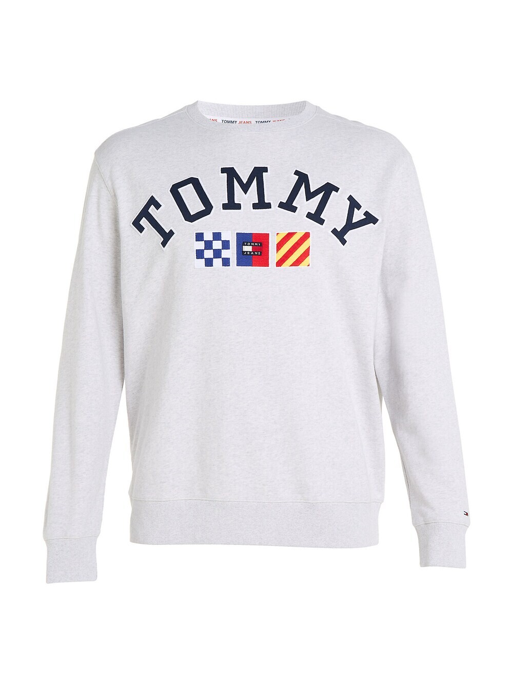 

Толстовка Tommy Jeans Plus, пестрый серый