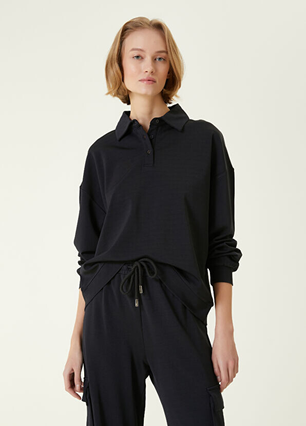 

Толстовка поло Beymen Collection, синий
