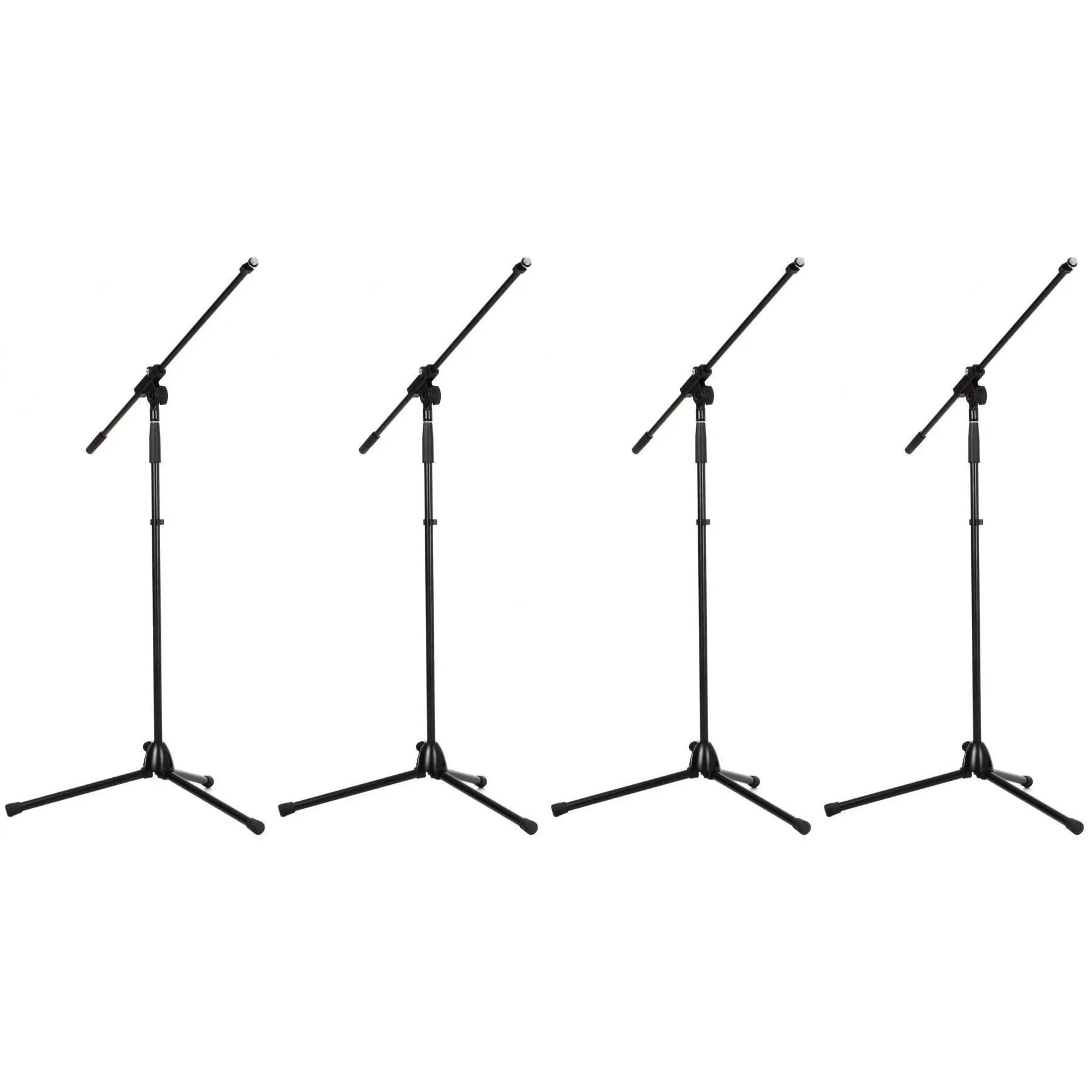 

Стойка для микрофона K&M с фиксированной штангой (4 шт.) — черная