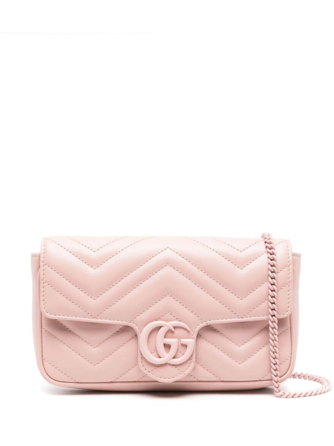 

Gucci мини-сумка на плечо GG Marmont, розовый