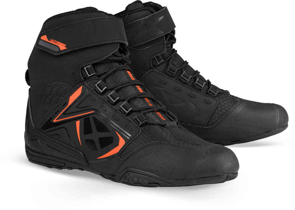 Мотоциклетная обувь Killer WP Ixon, черный/оранжевый