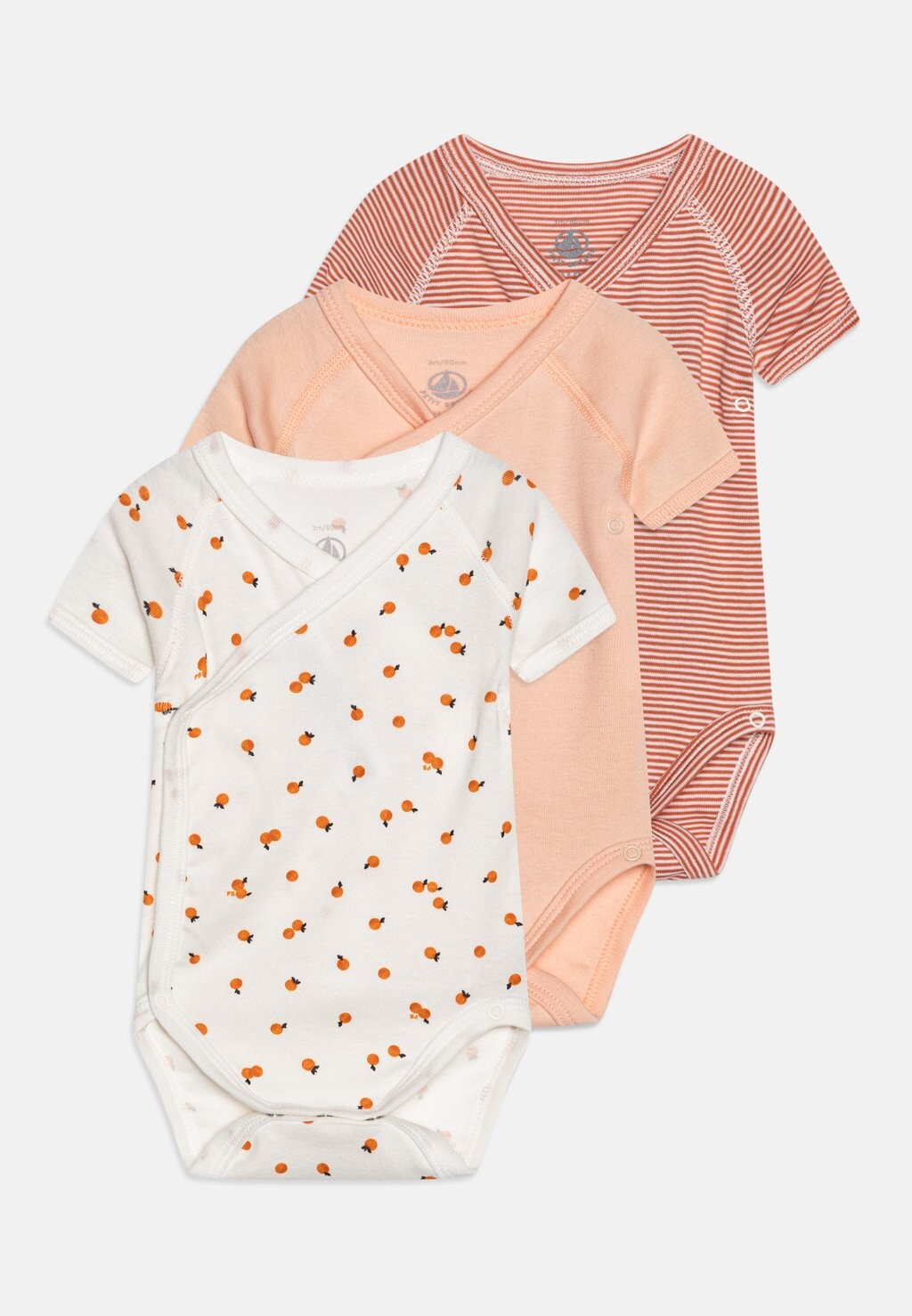 

Боди NAISS VARIANN UNISEX 3 PACK Petit Bateau, цвет multi-coloured