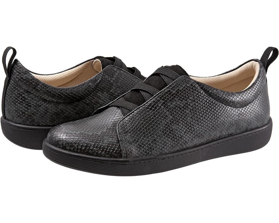 

Кроссовки Trotters Avrille, цвет Dark Grey/Black Suede
