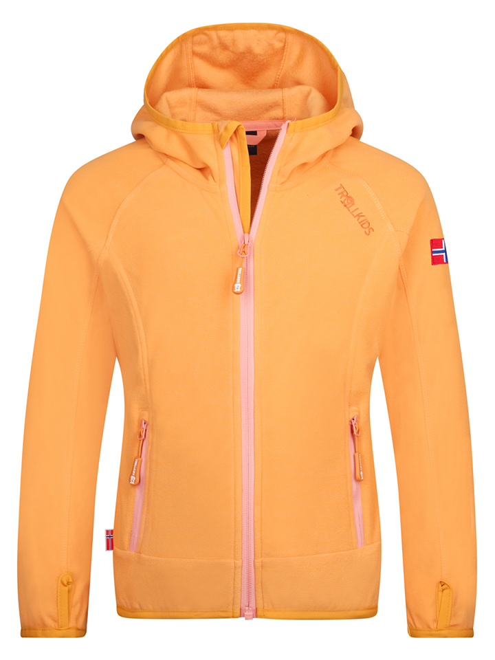 Флисовая куртка Trollkids Sandefjord, оранжевый