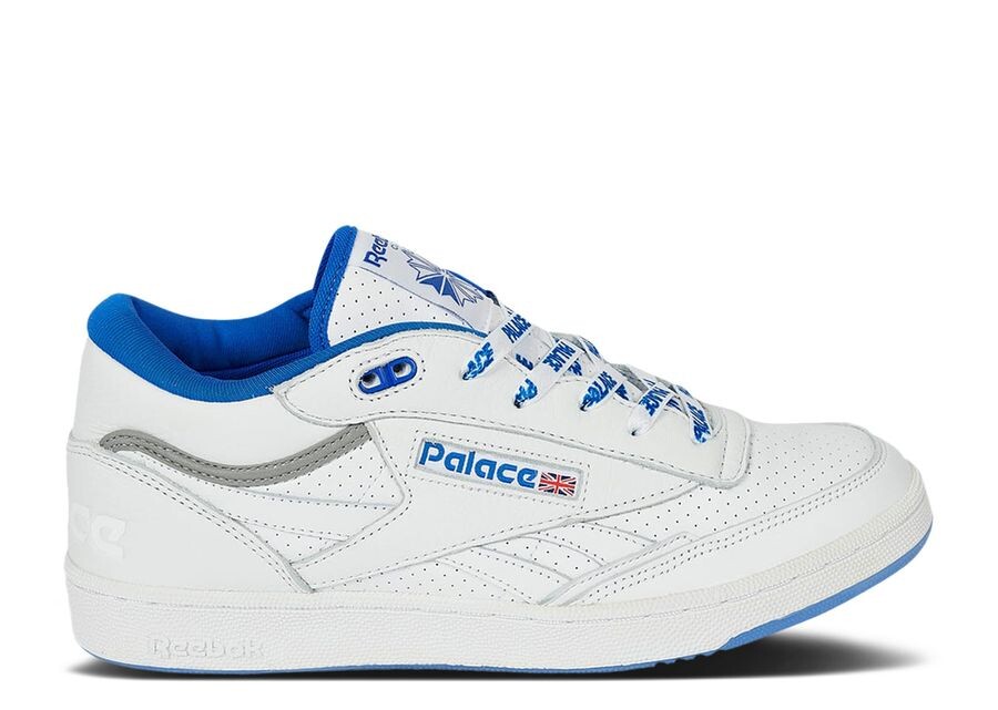 

Кроссовки Reebok Palace X Club C Mid 2, цвет White Blue