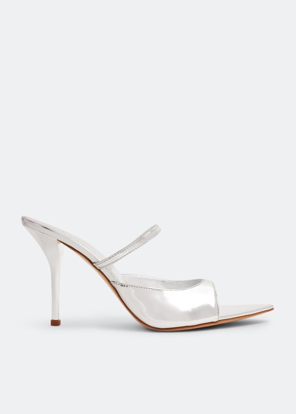 

Сандалии Gia Borghini Aimeline, серебряный