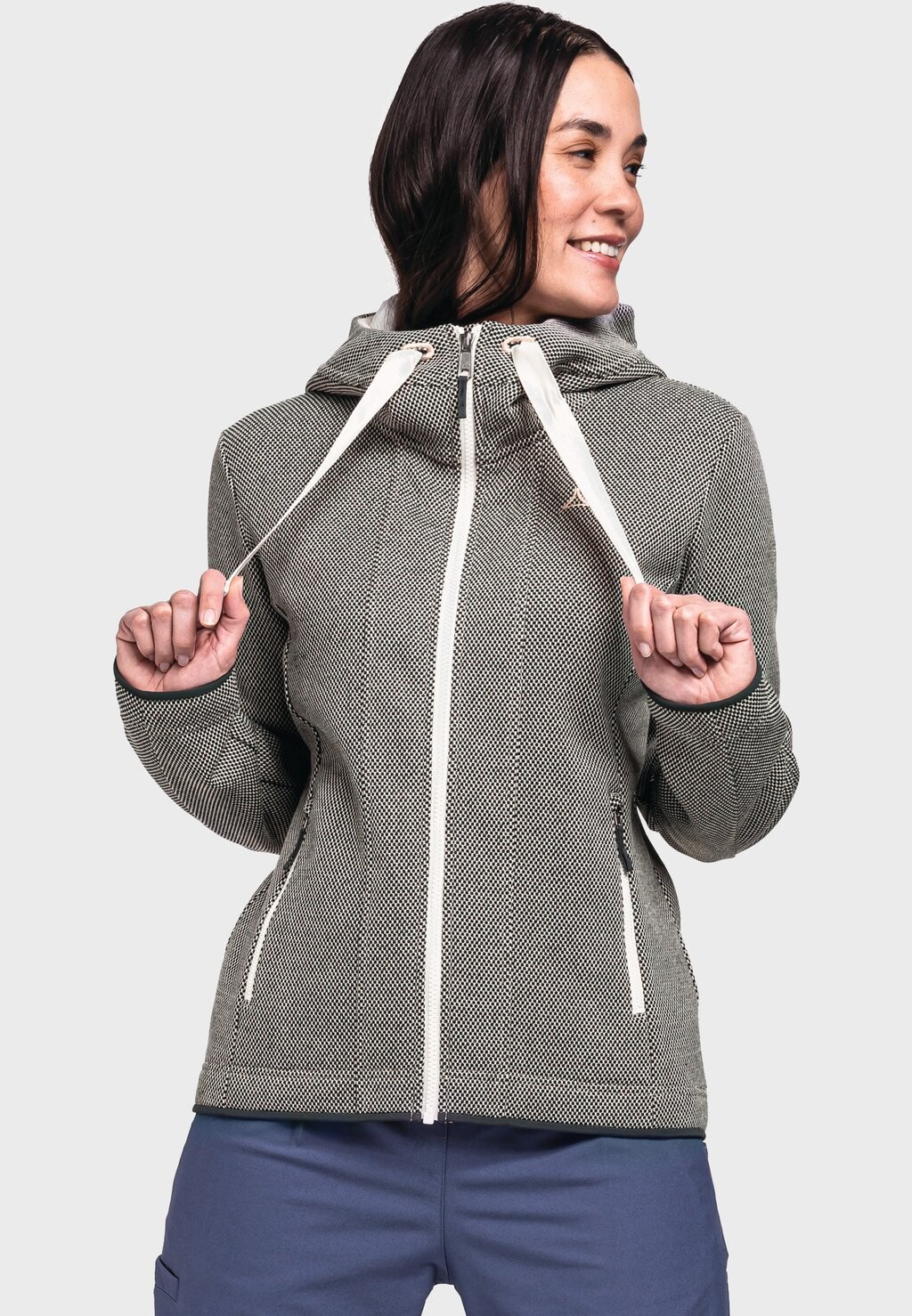 

Флисовая куртка HOOD AURORA L Schöffel, цвет beige